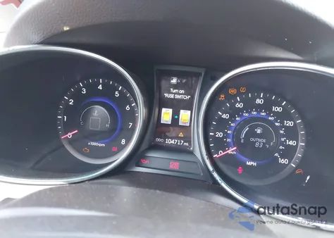 2013 Hyundai Santa Fe Sport из США, поврежденный, VIN 5XYZU3LB2DG031132